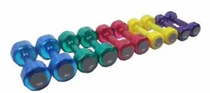 Dumbbell tal-kisi tal-PU trasparenti